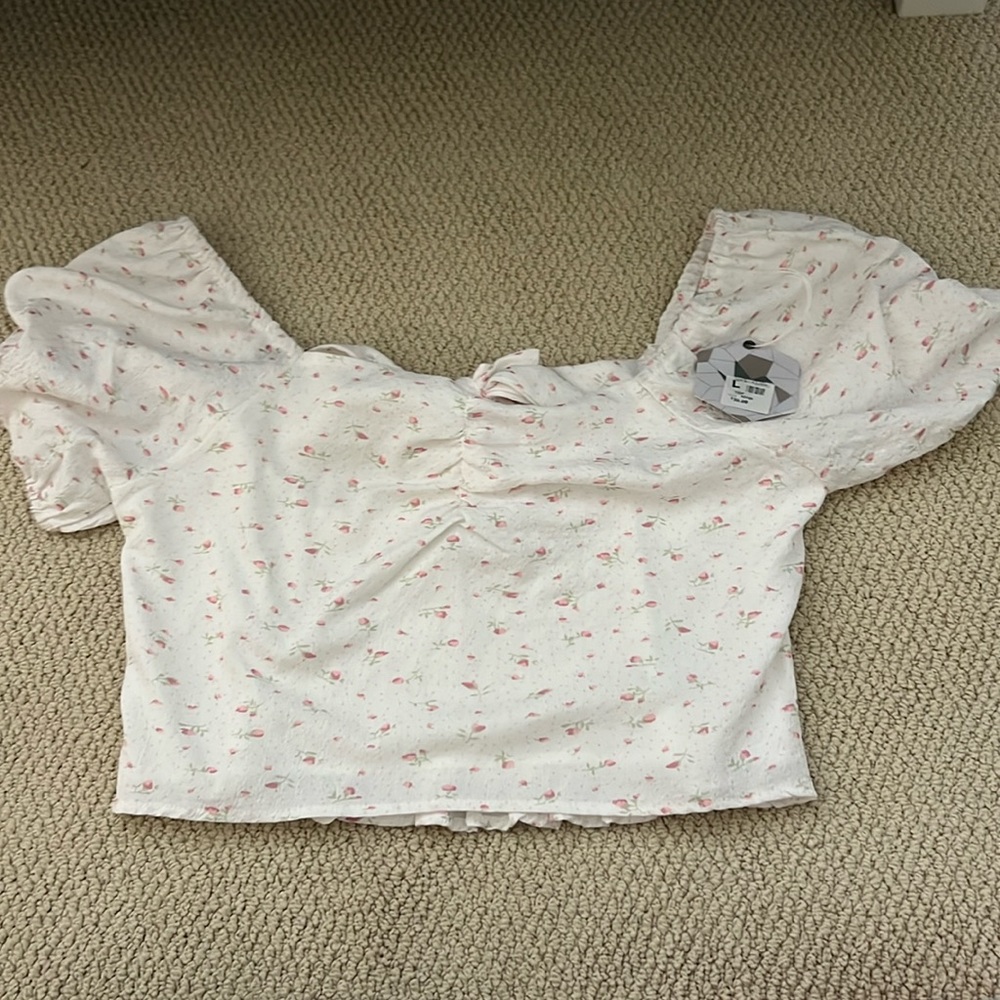 paper crane shirt nwt